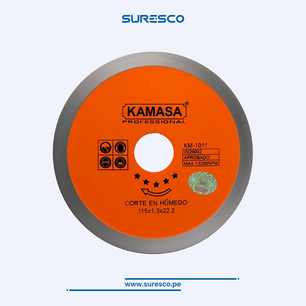 Disco Diamantado Continuo Kamasa
