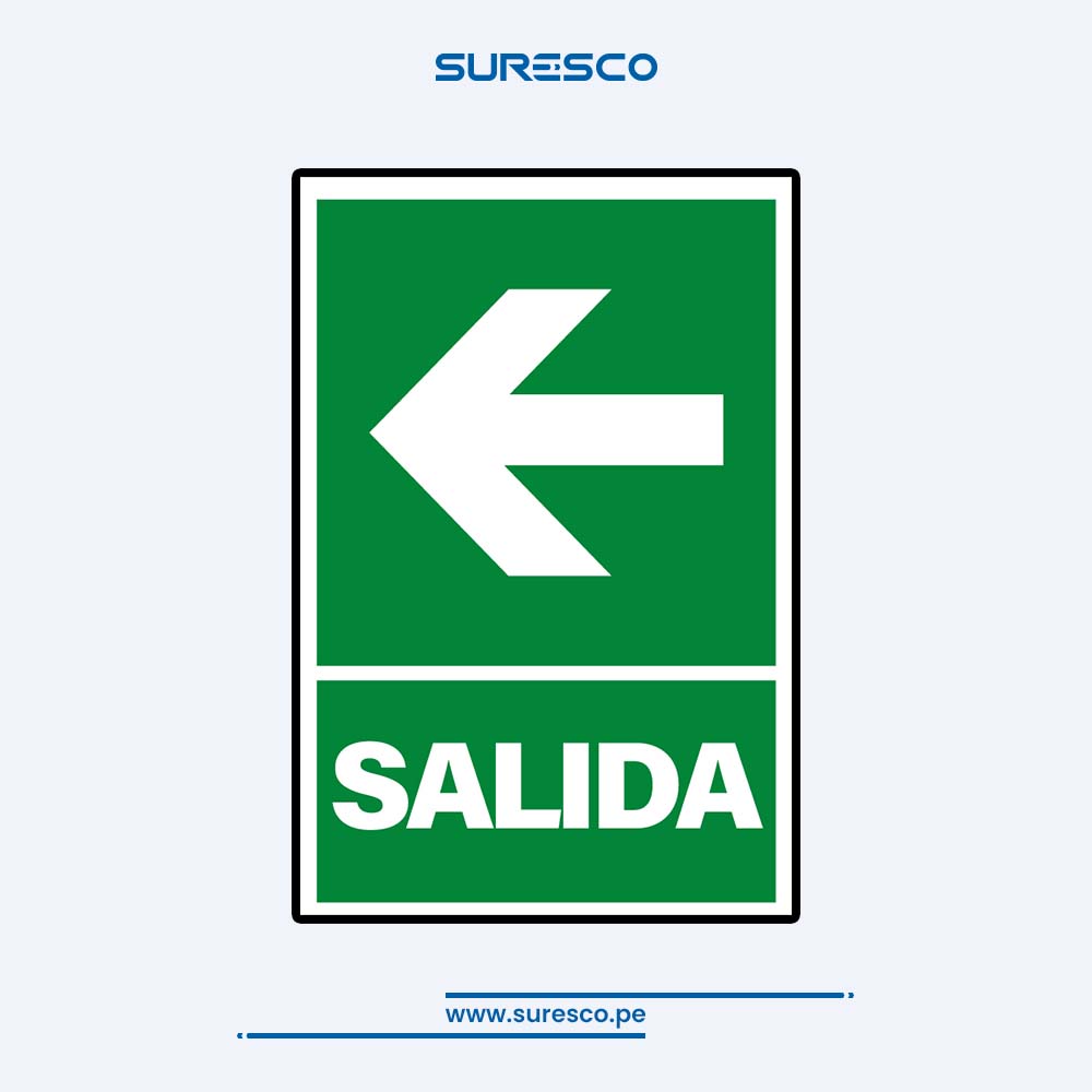 Señalética Evacuación - SALIDA