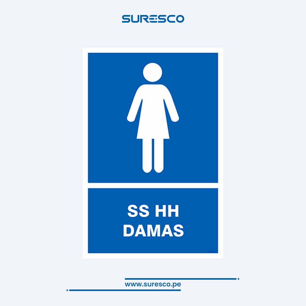 Señalética Informes - SS HH DAMAS